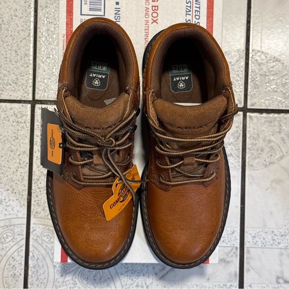 New Ariat Macey Composite Toe Work Boots Dark Peanut Women’s Size 7.5 10005947 - Picture 2 of 10